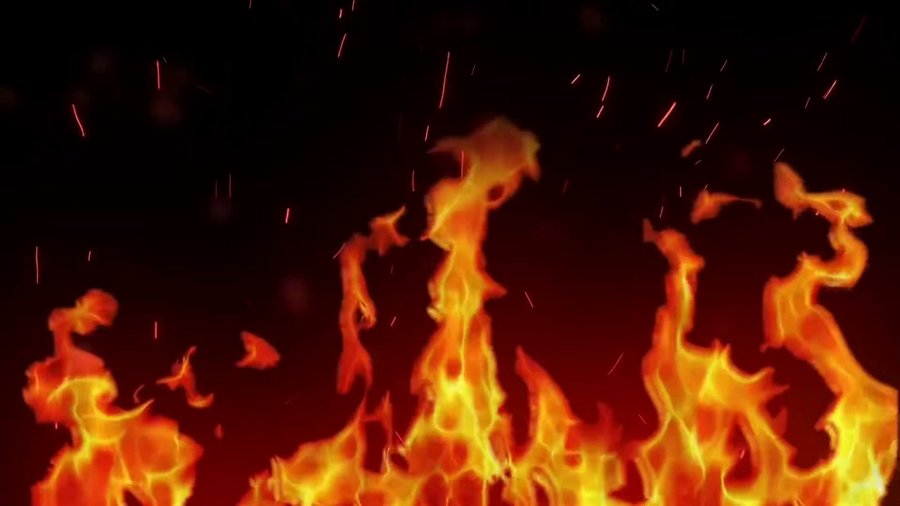 Animated Fire Background