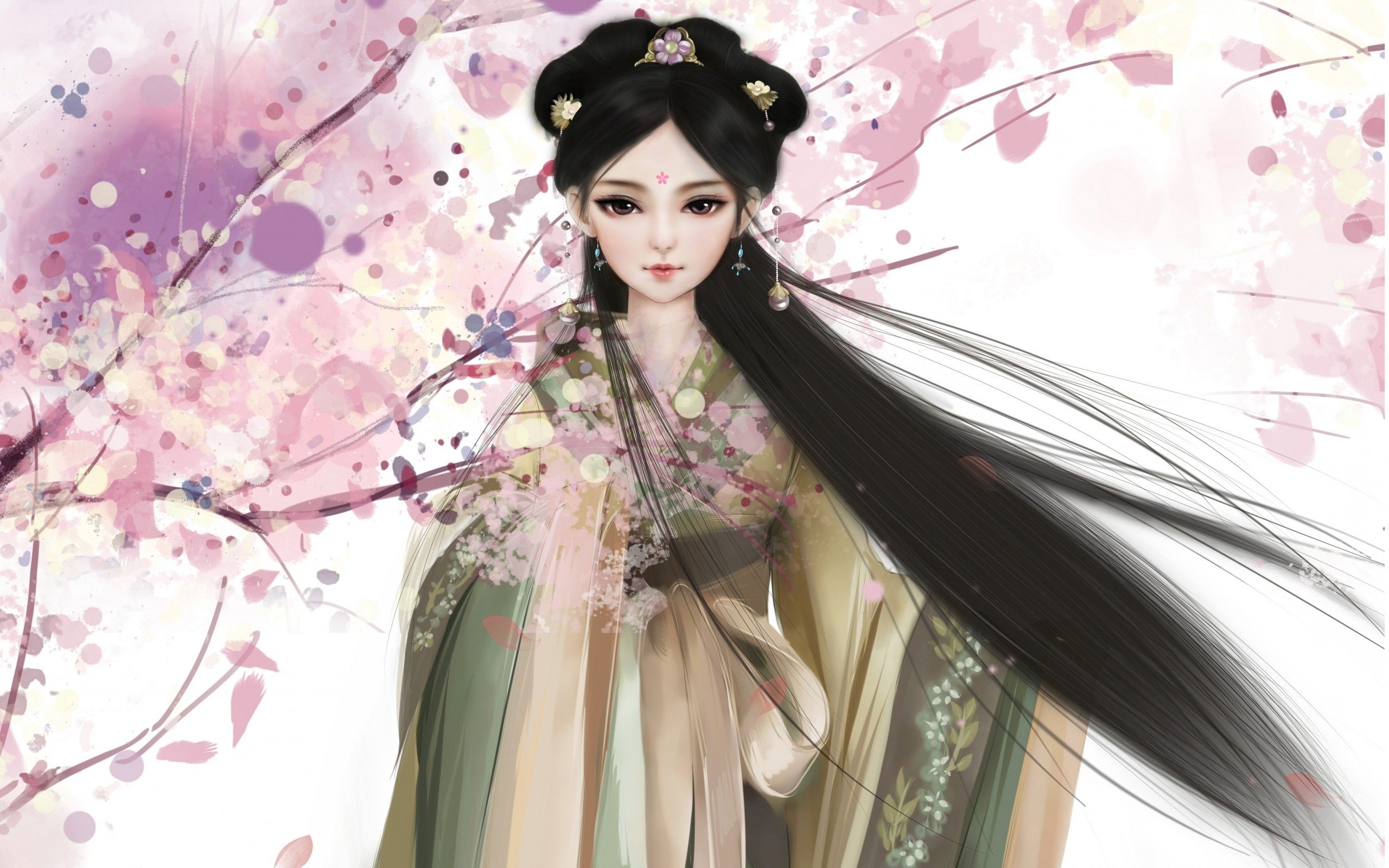 Animated Geisha Wallpapers