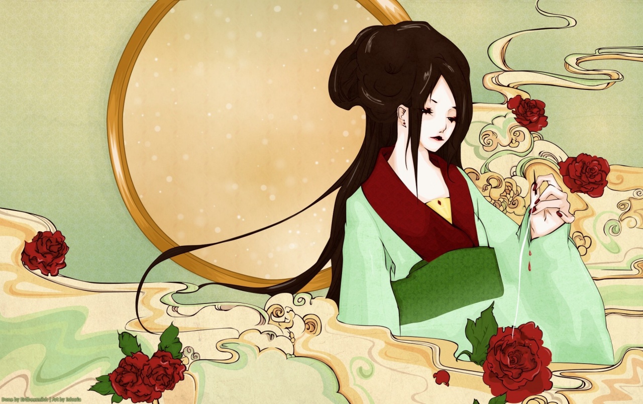 Animated Geisha Wallpapers