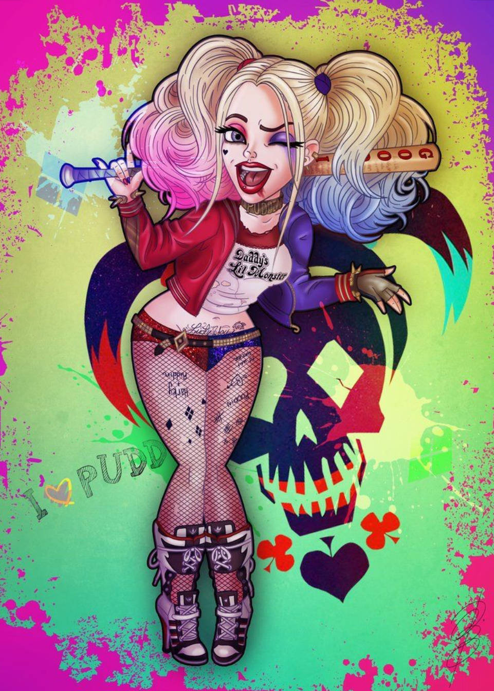 Animated Harley Quinn Wallpapers