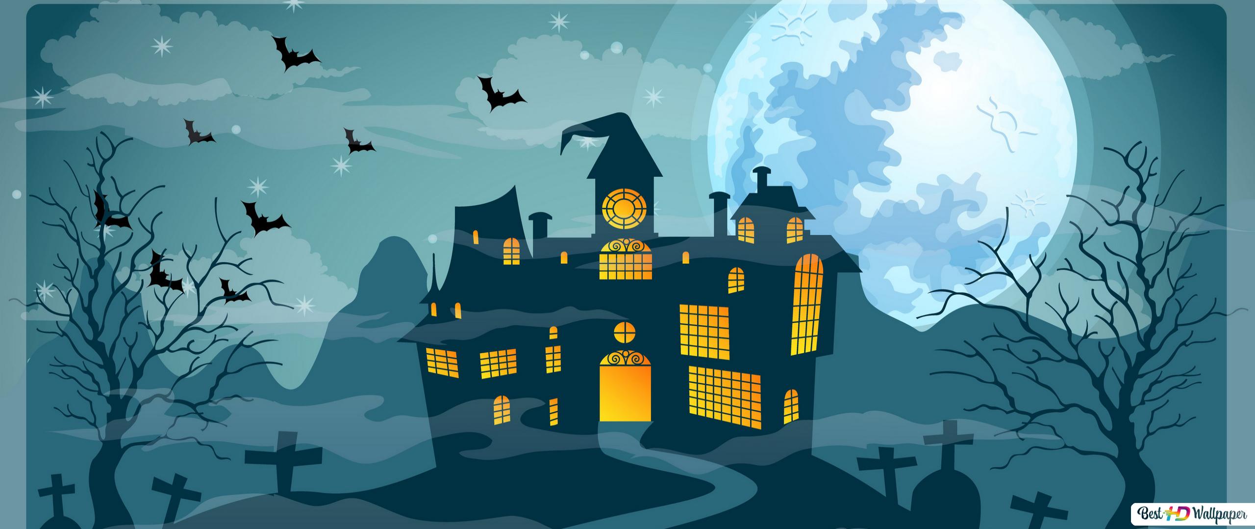 Animated Haunted House Wallpapers - Most Popular Animated Haunted House ...