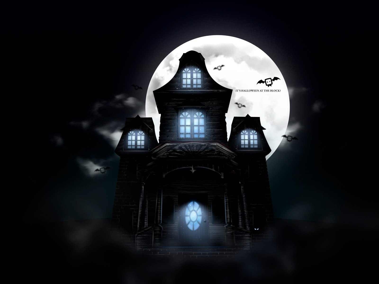 Animated Haunted House Wallpapers