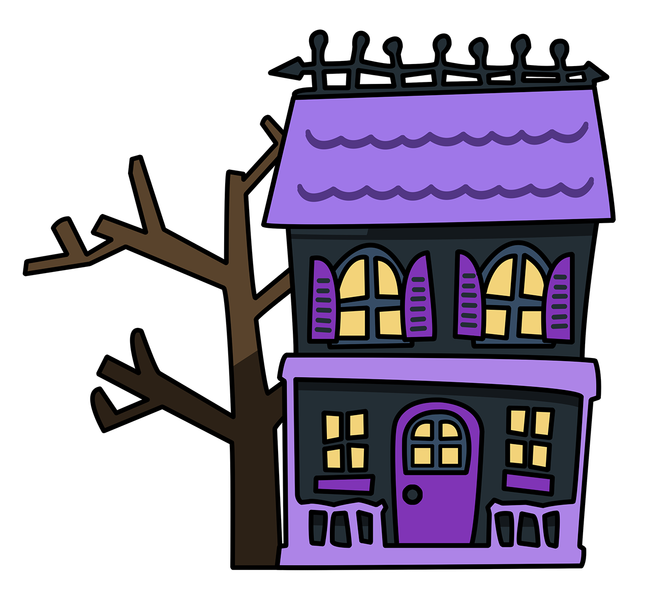 Animated Haunted House Wallpapers