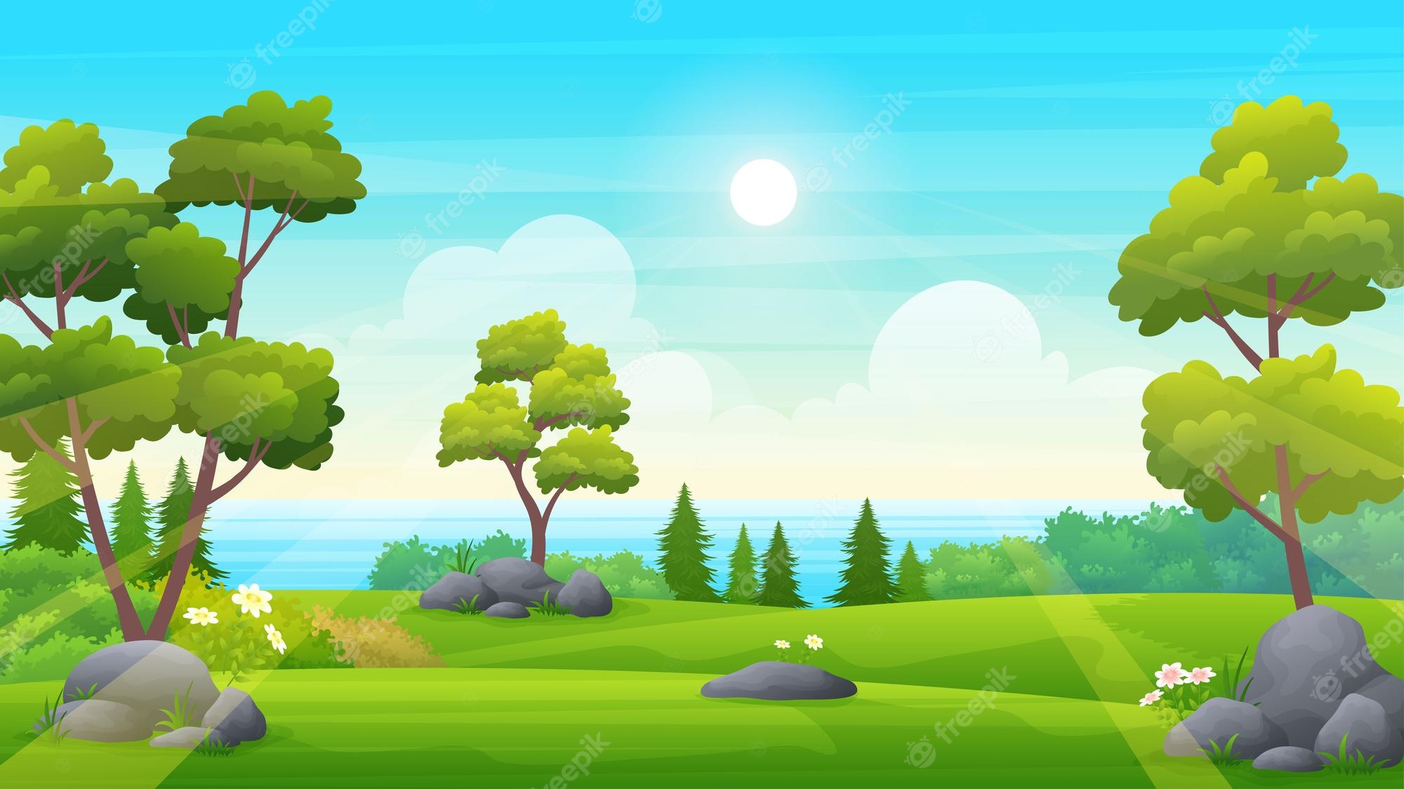 Animated Nature Background