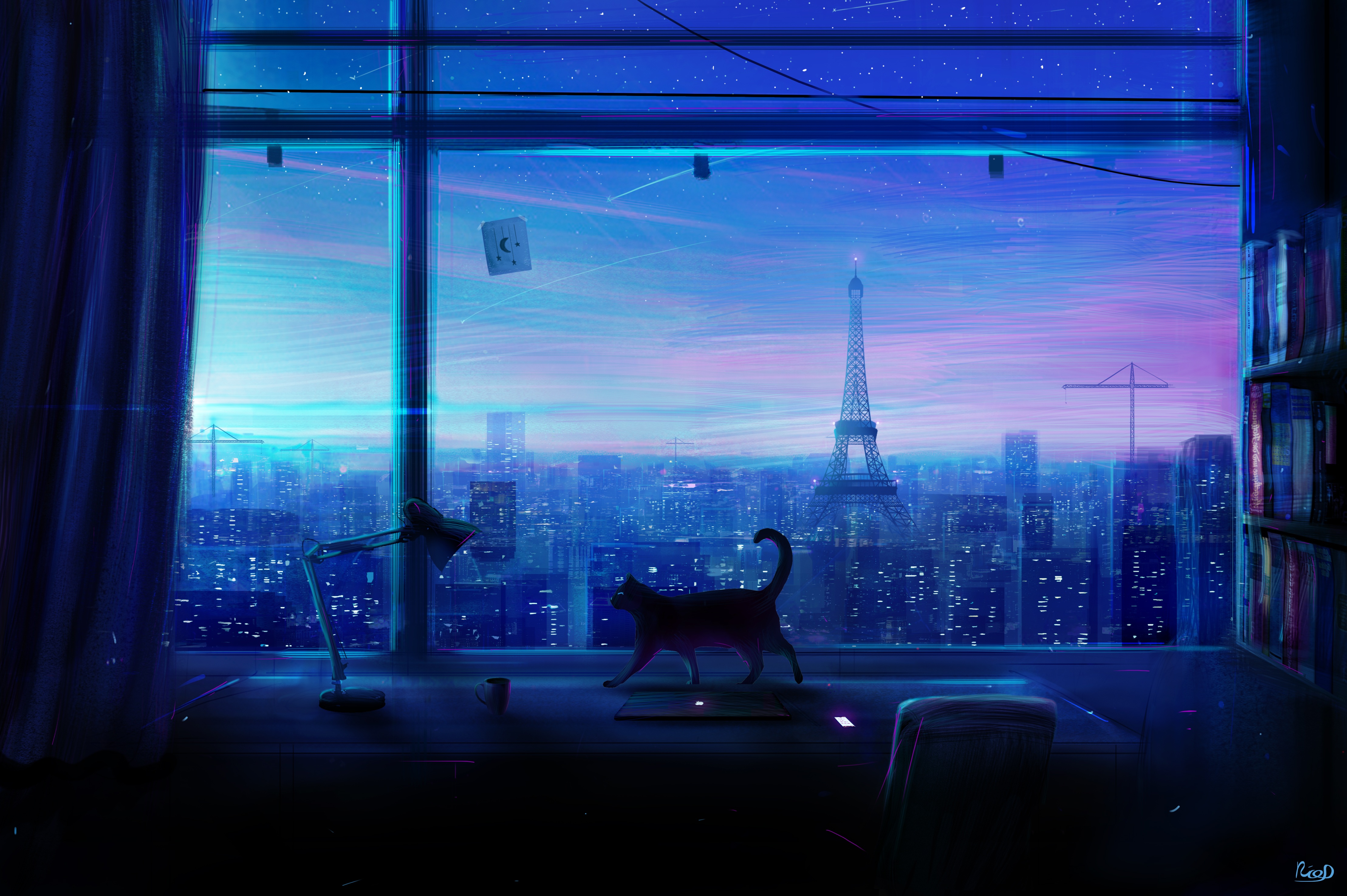 Anime Aesthetic City Wallpapers