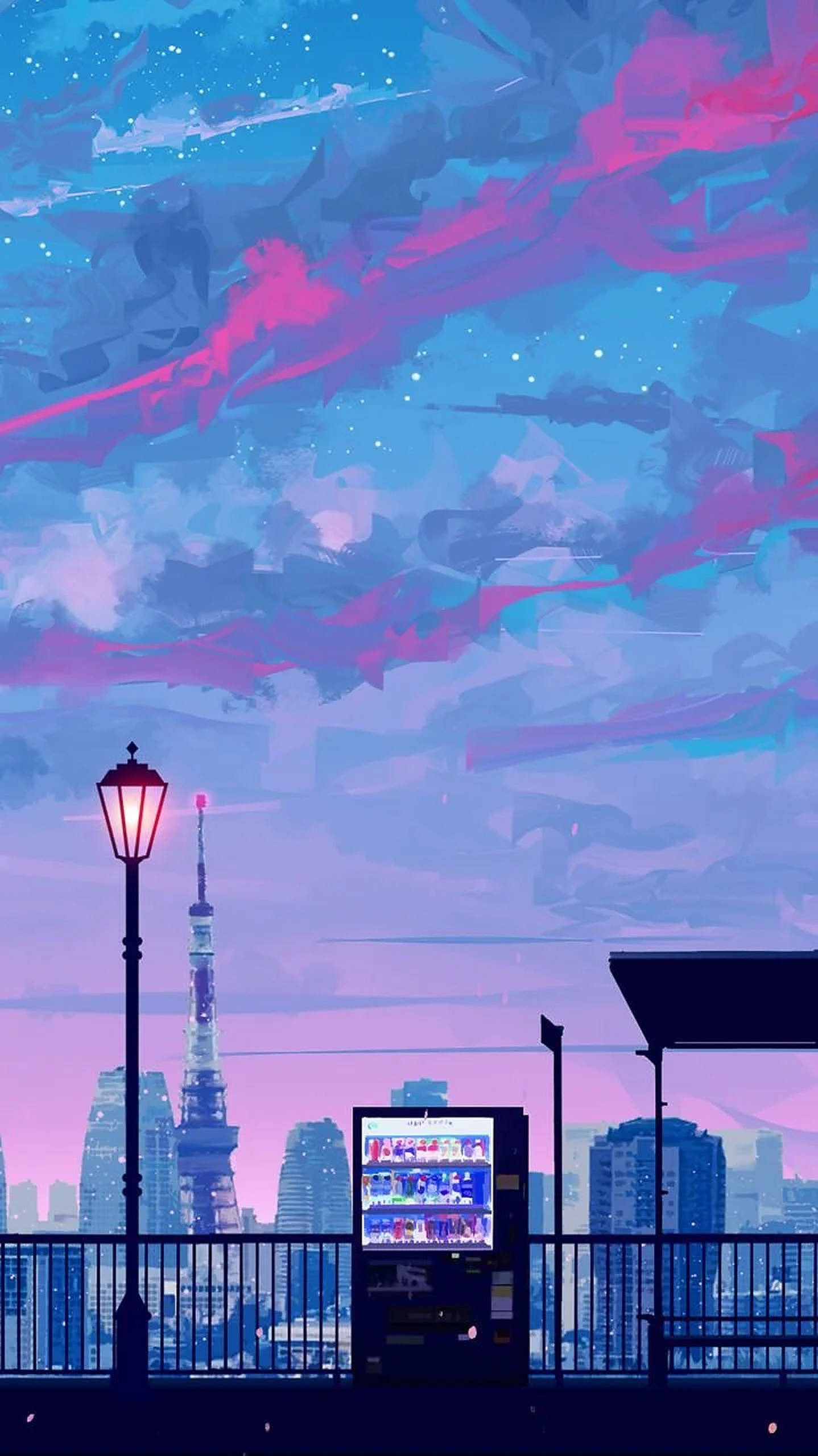 Anime Aesthetic City Wallpapers