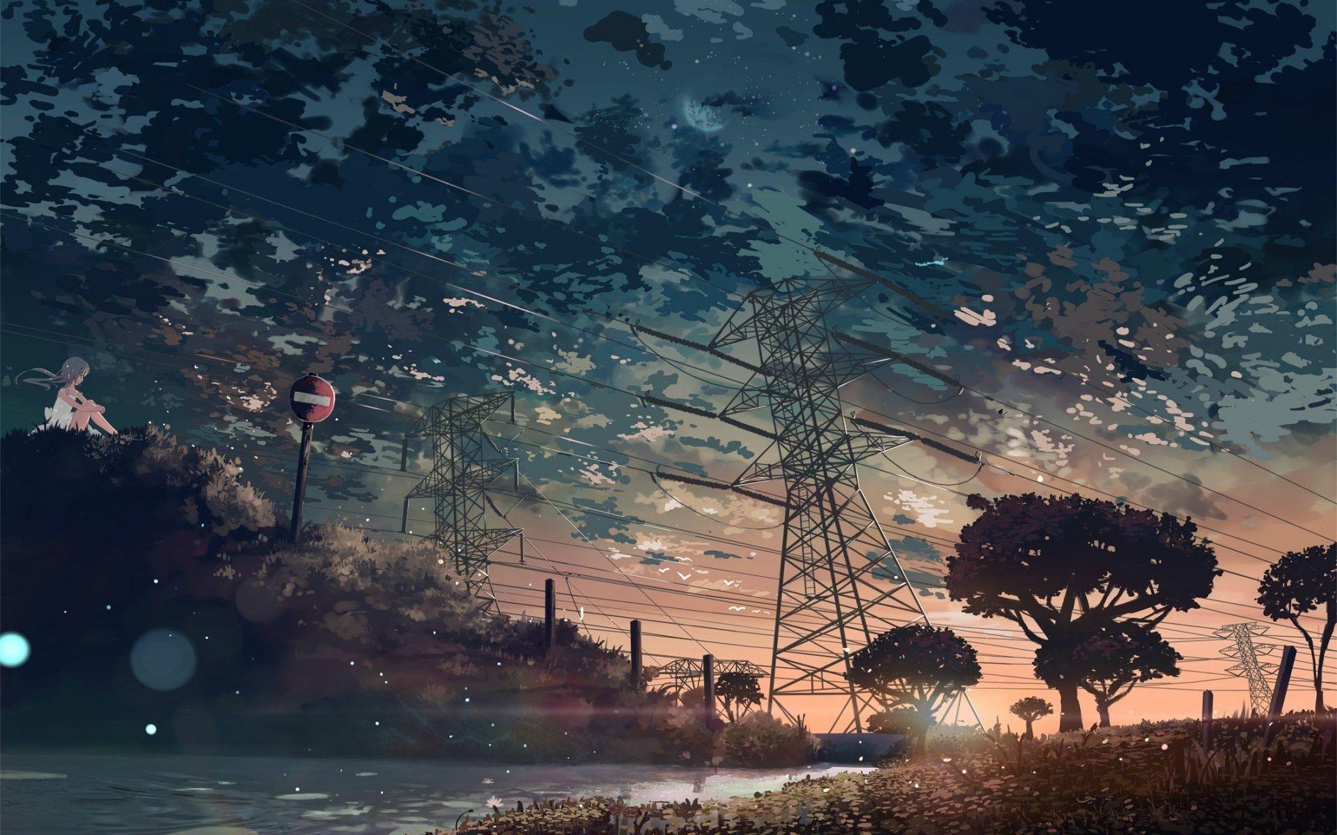 Anime Aesthetic Painting Wallpapers