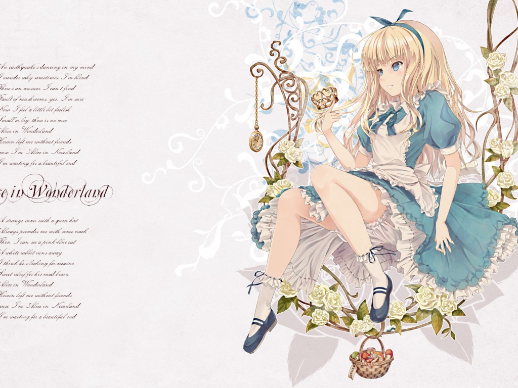 Anime Alice In Wonderland Wallpapers