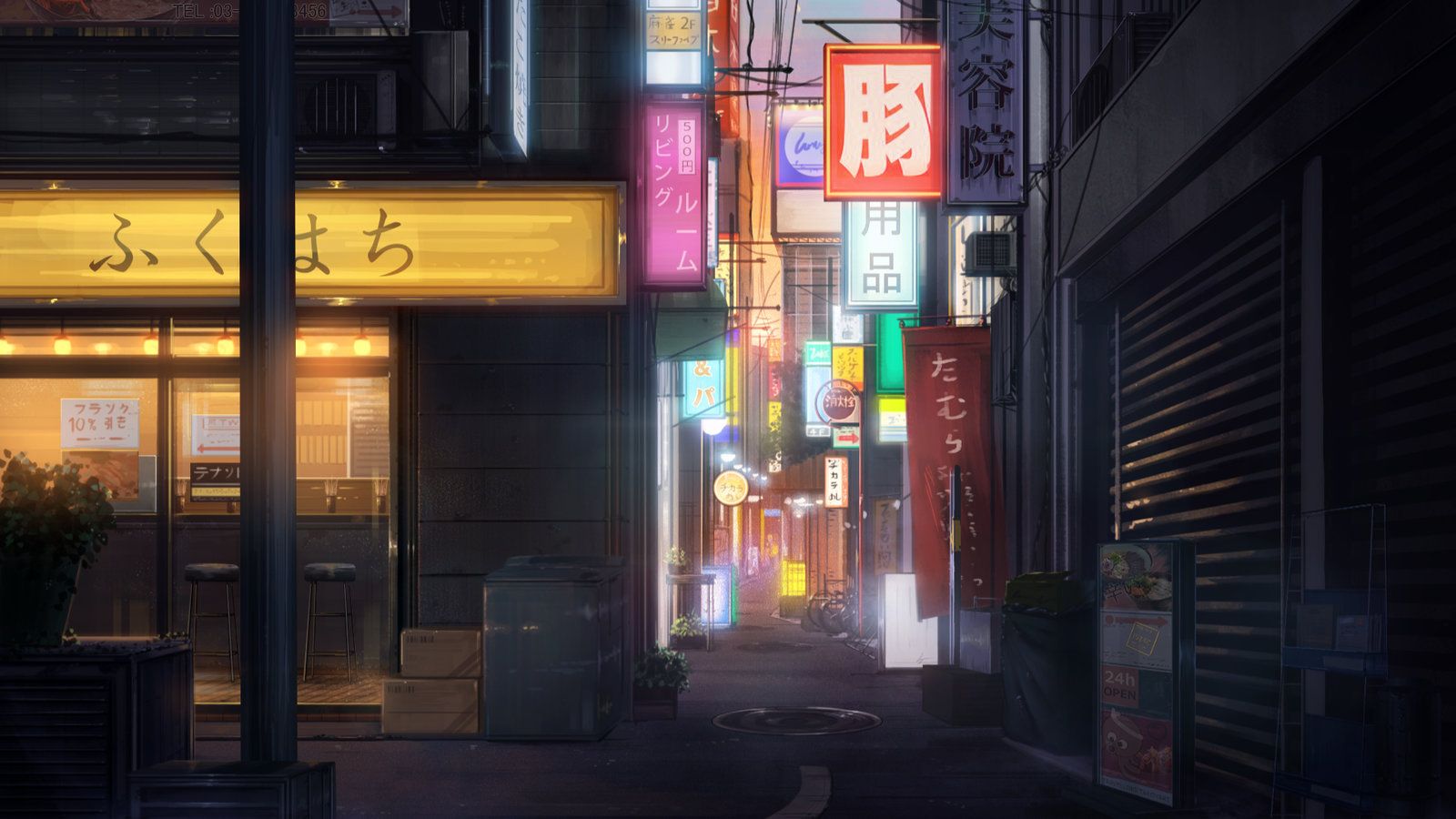 Anime Alleyway Wallpapers