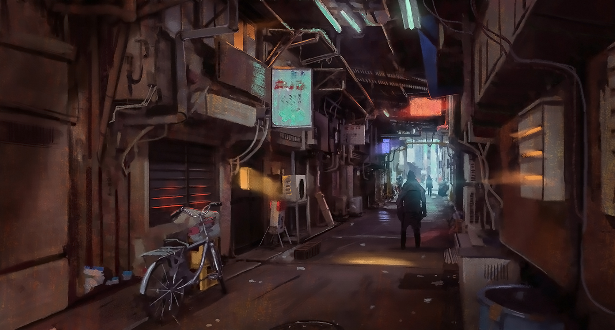 Anime Alleyway Wallpapers