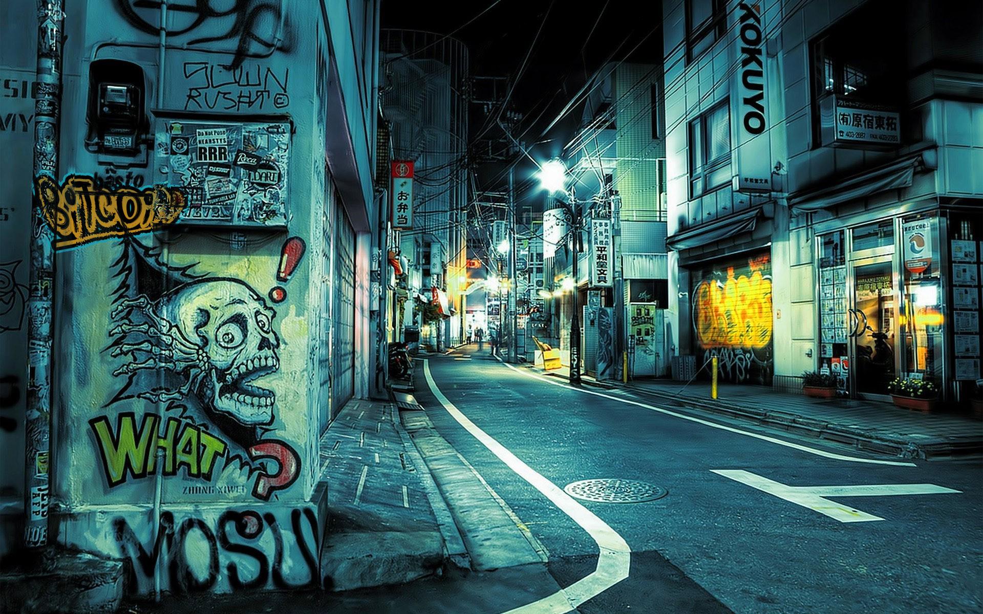 Anime Alleyway Wallpapers