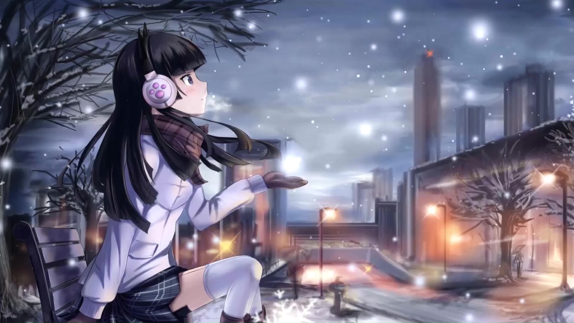 Anime Alone Girl Wallpapers