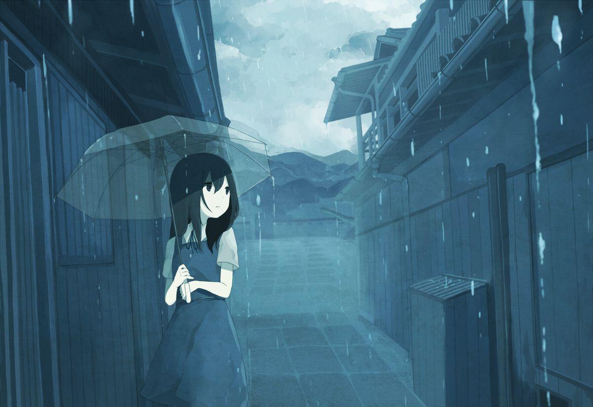 Anime Alone Girl Wallpapers