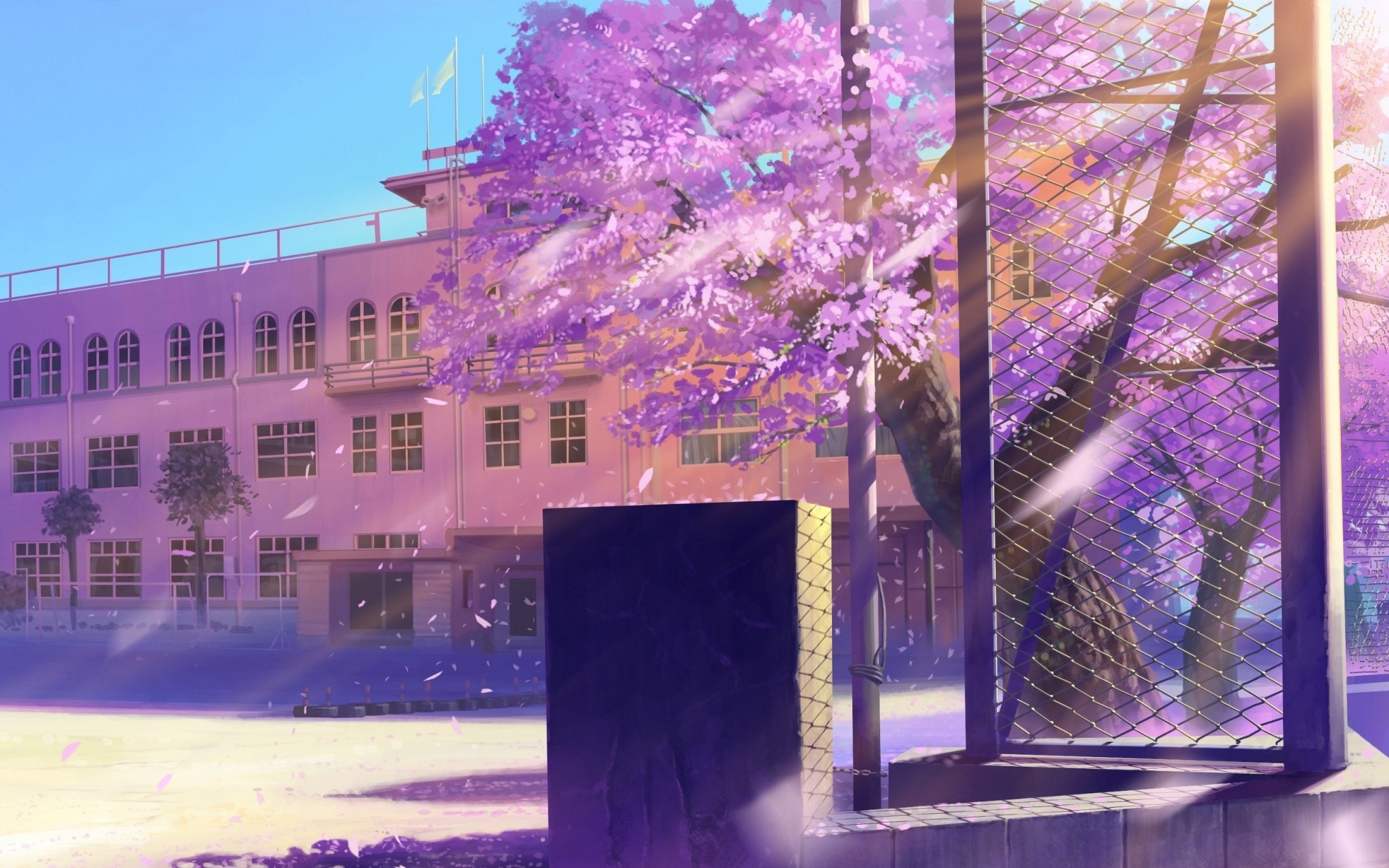 Anime Background School