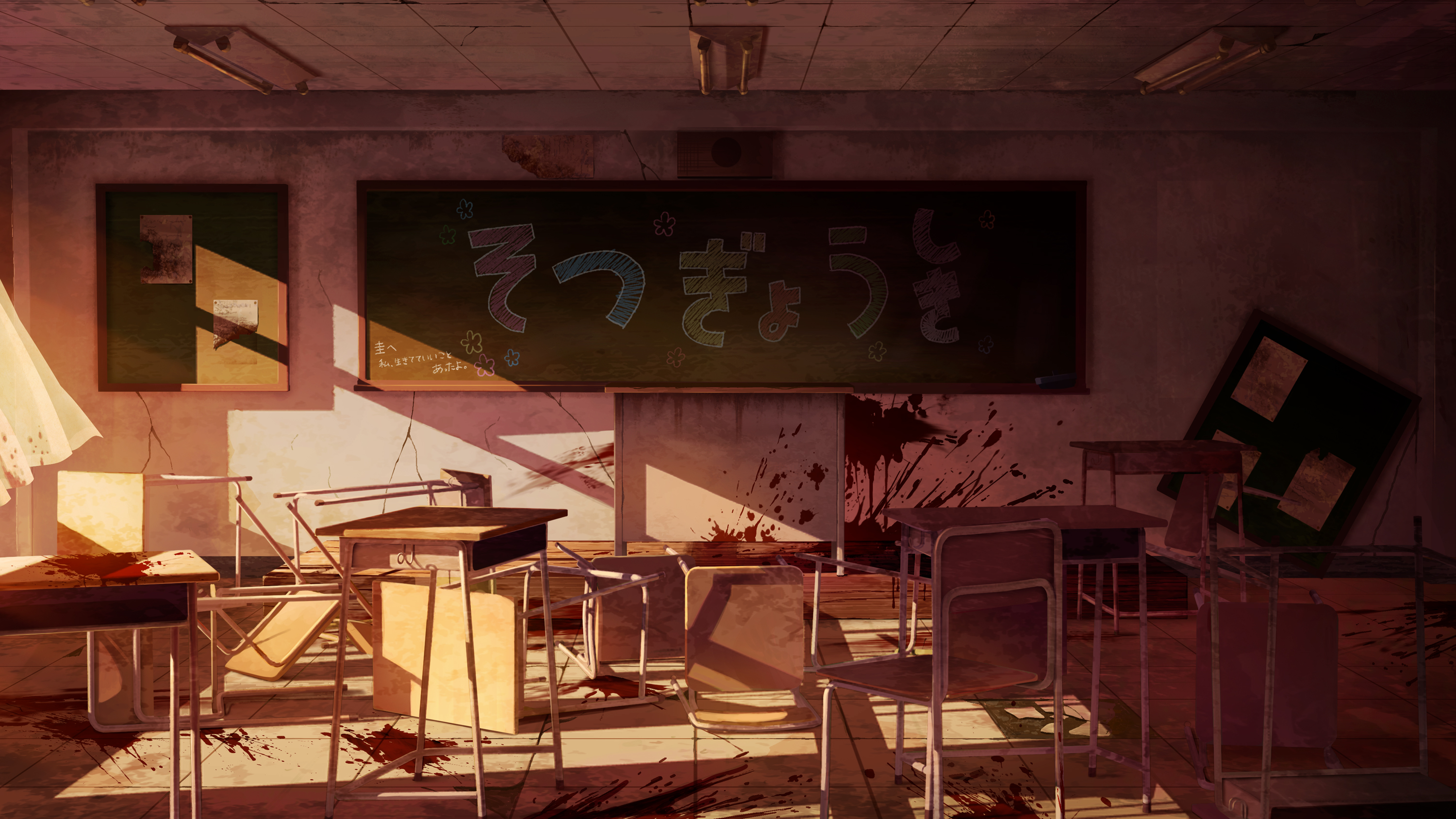 Anime Background School