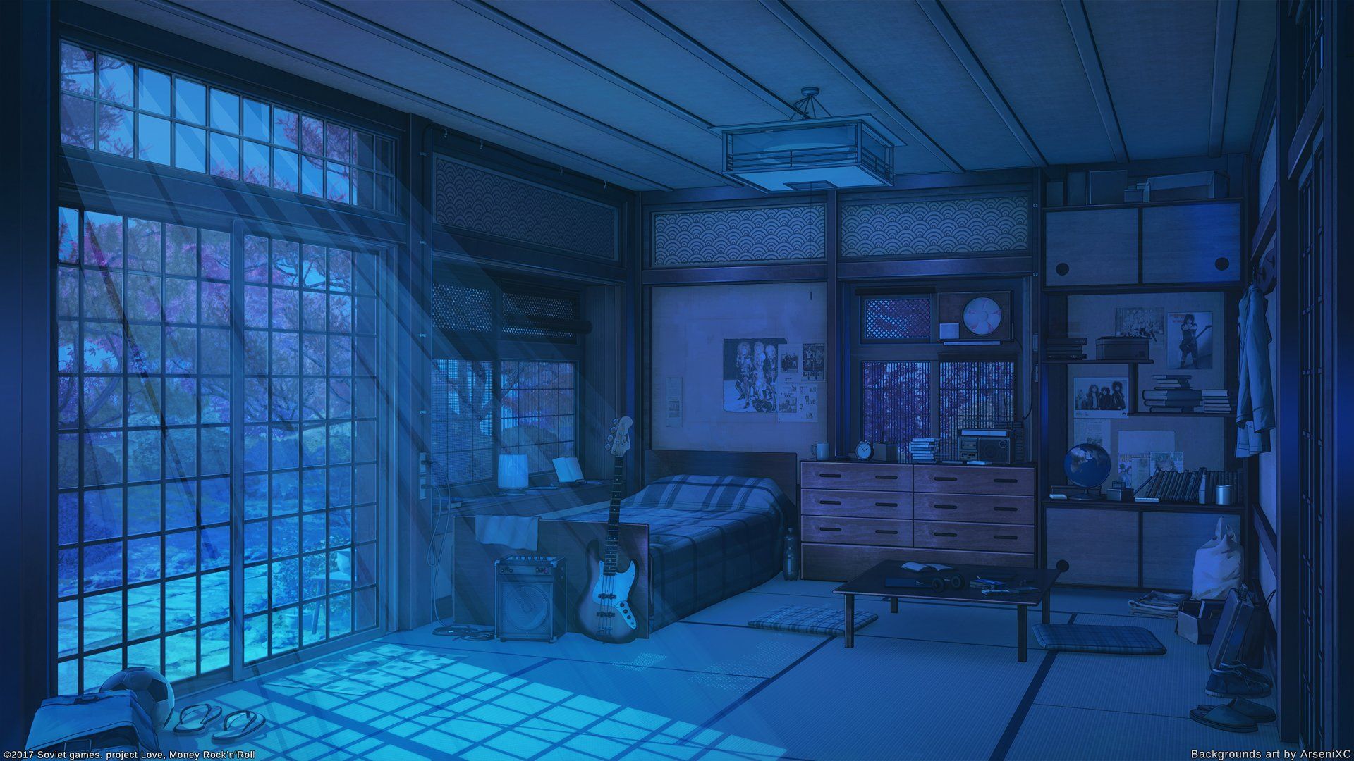 Anime Bedroom Scenery Wallpapers