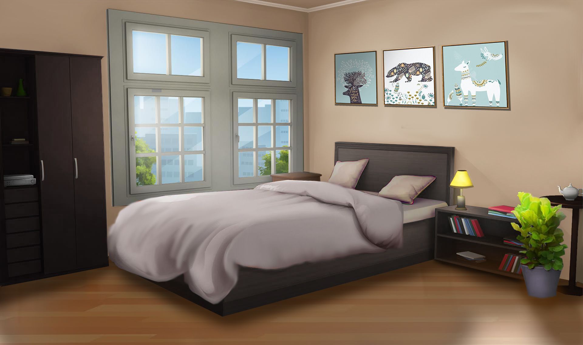 Anime Bedroom Scenery Wallpapers