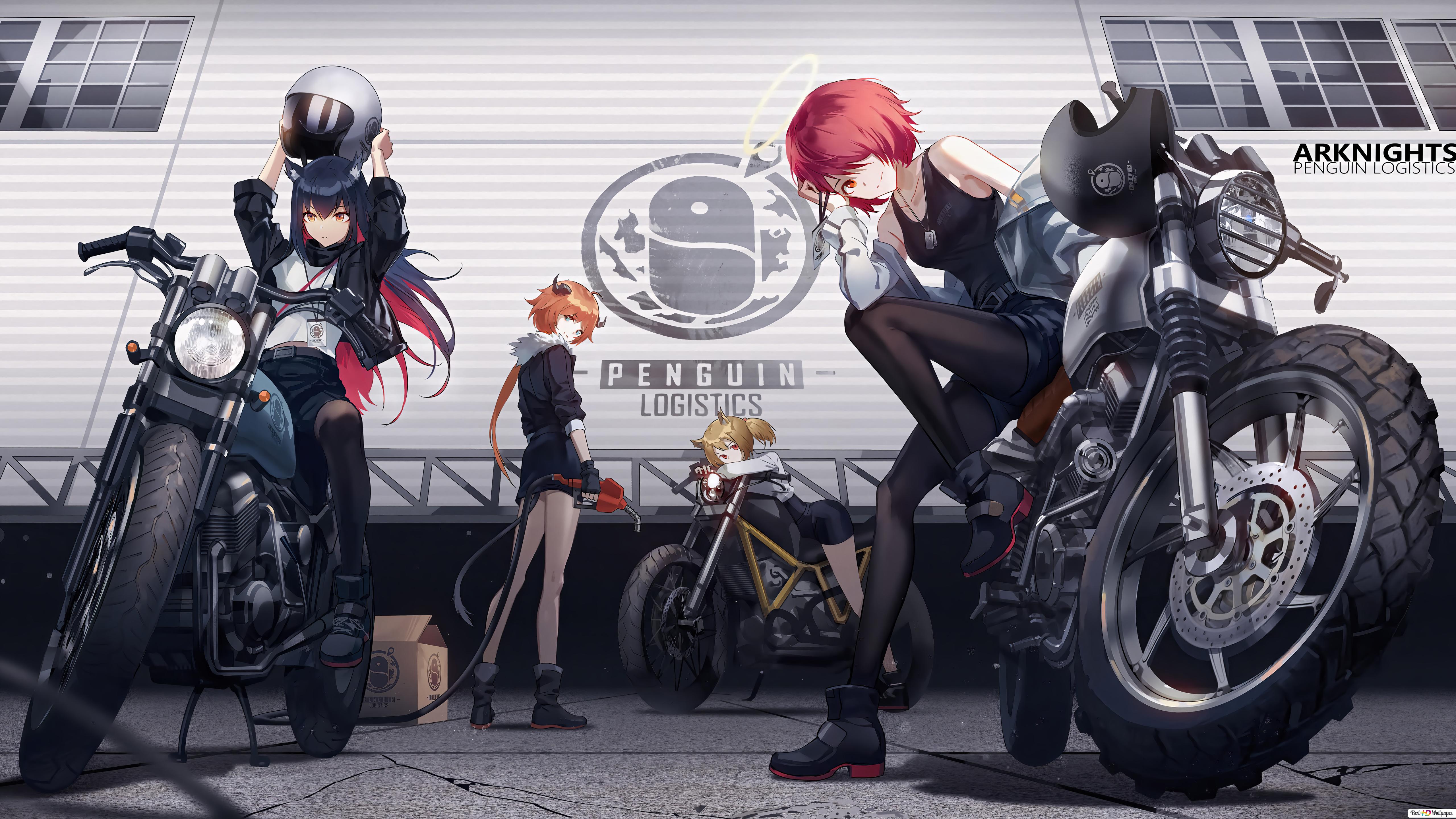 Anime Biker Girl Wallpapers