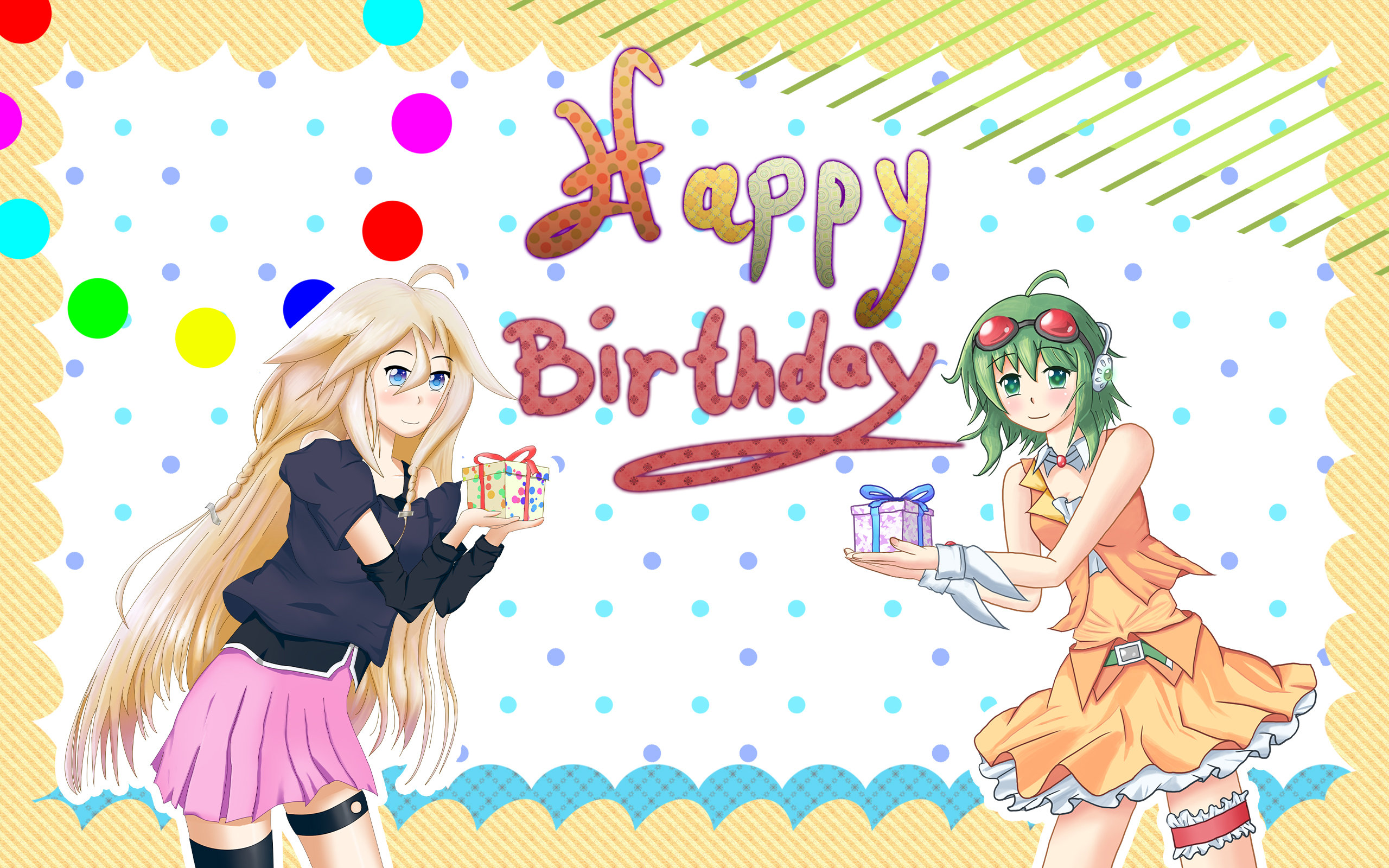 Anime Birthday Wallpapers