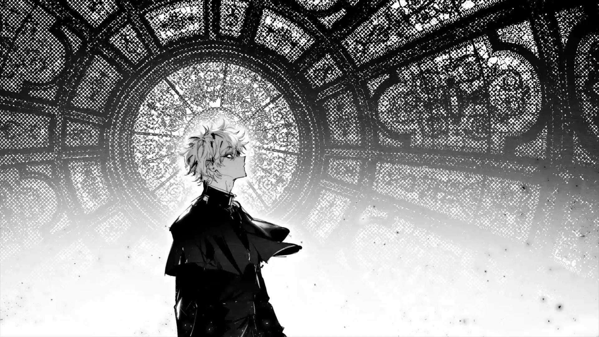 Anime Black And White Boy Wallpapers