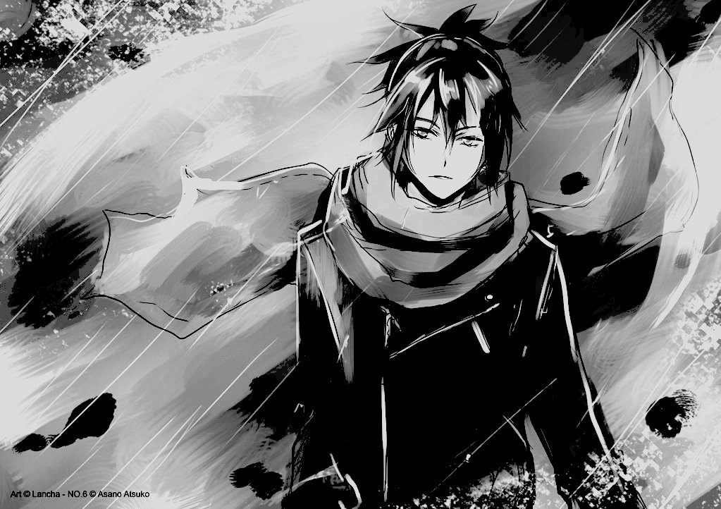 Anime Black And White Boy Wallpapers