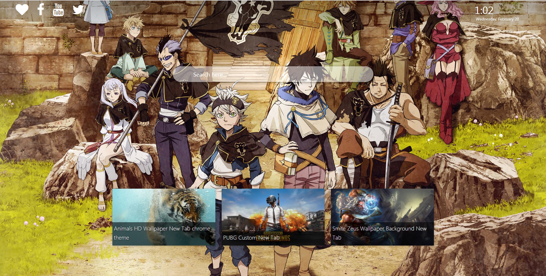 Anime Black Clover Title Wallpapers