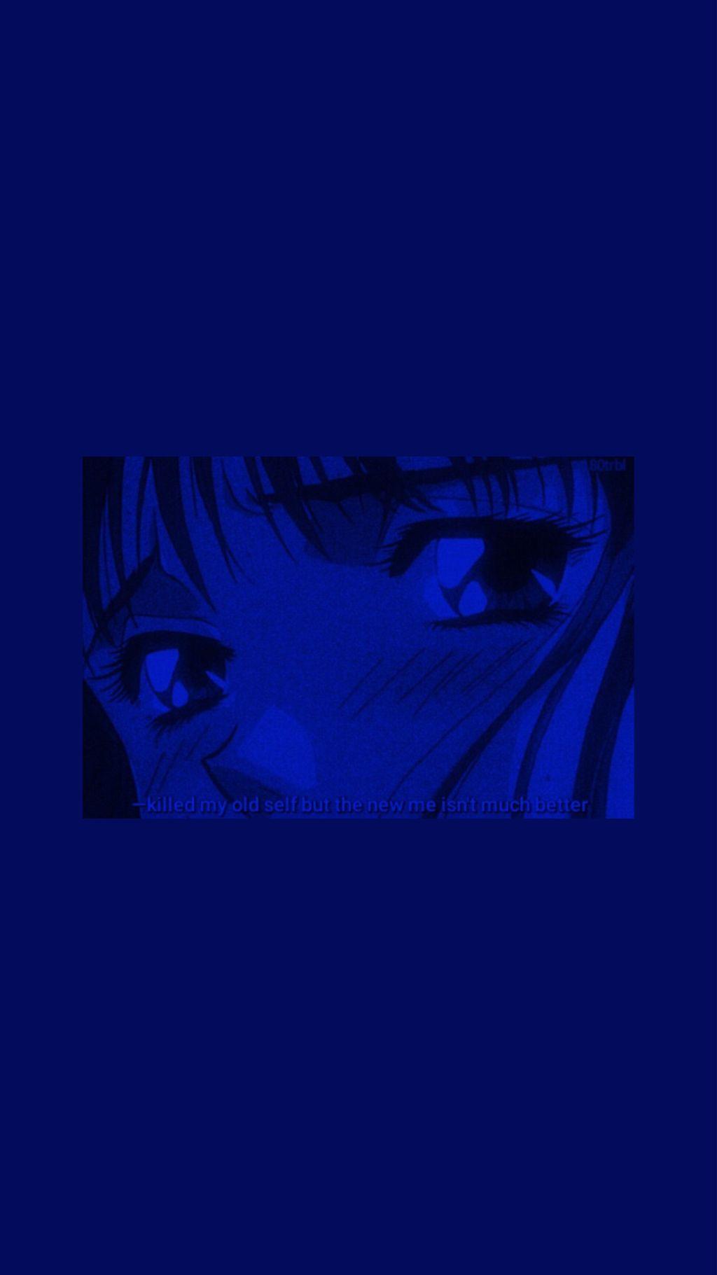 Anime Blue Aesthetic Wallpapers