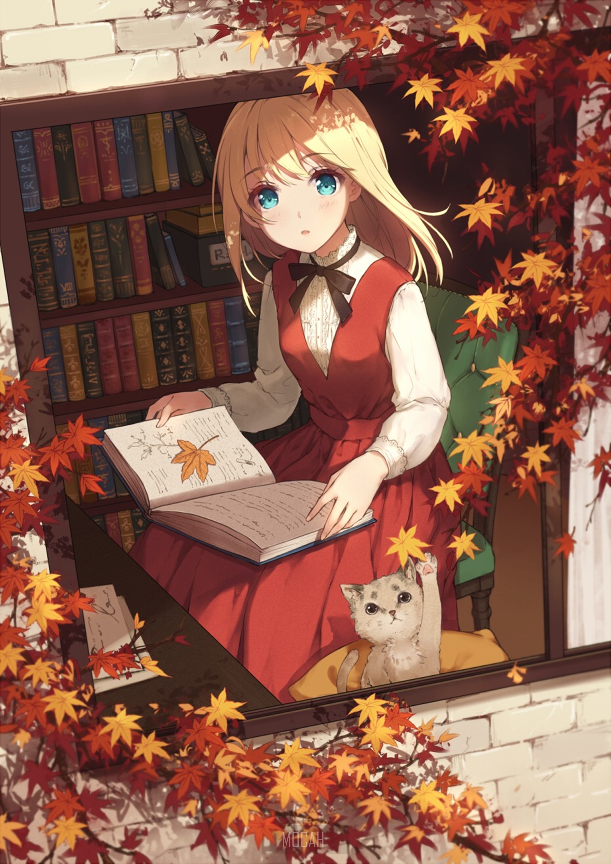 Anime Books Wallpapers