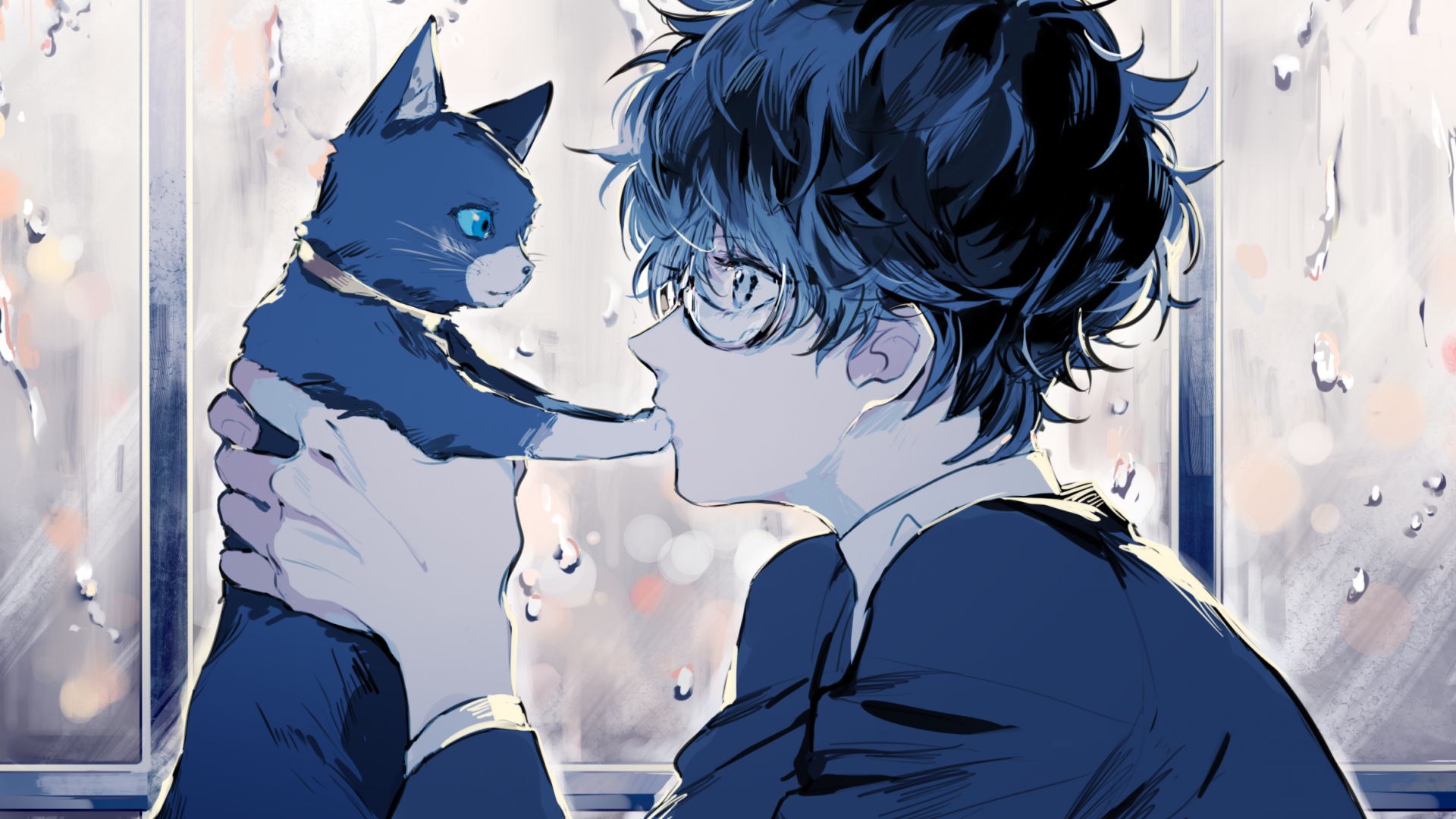 Anime Boy And Dog Wallpapers