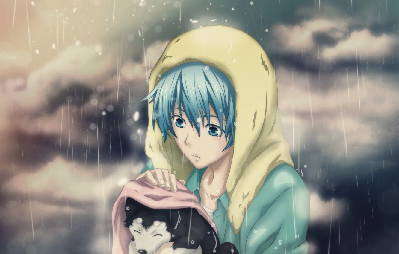 Anime Boy And Dog Wallpapers