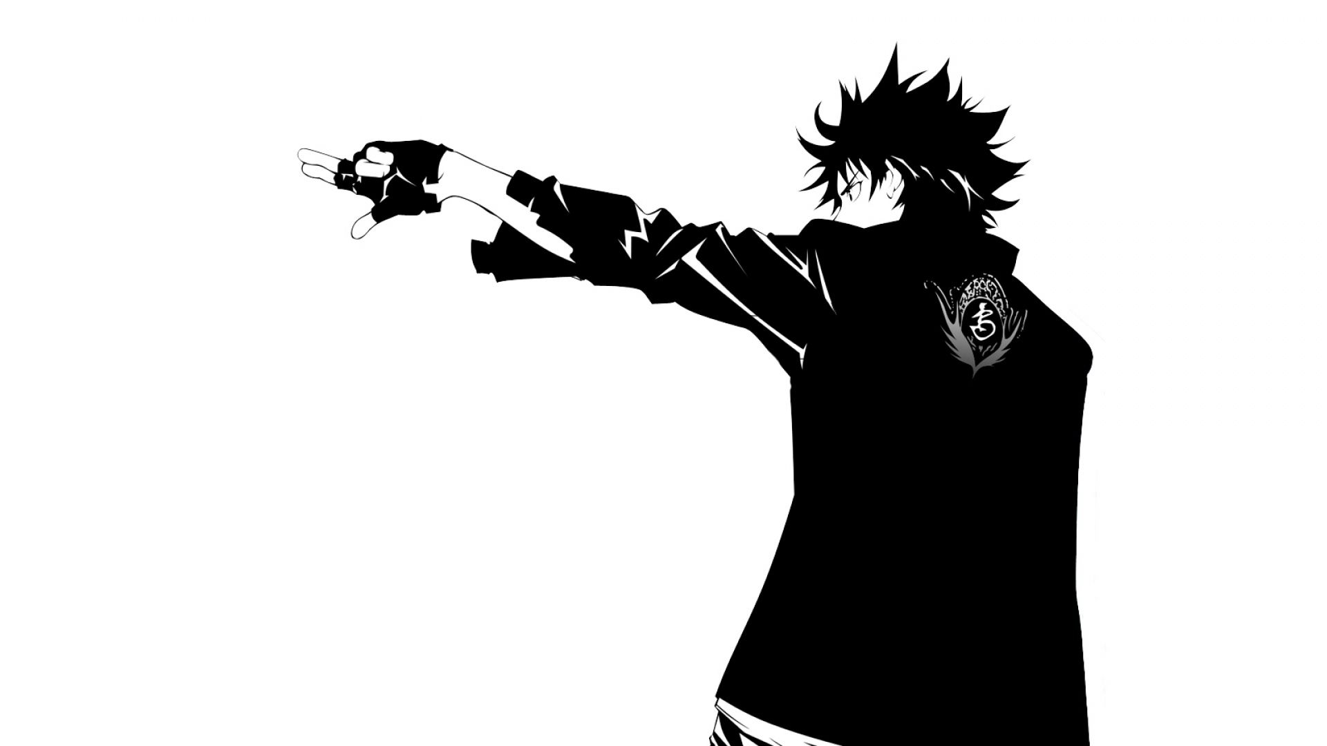 Anime Boy Black And White Wallpapers