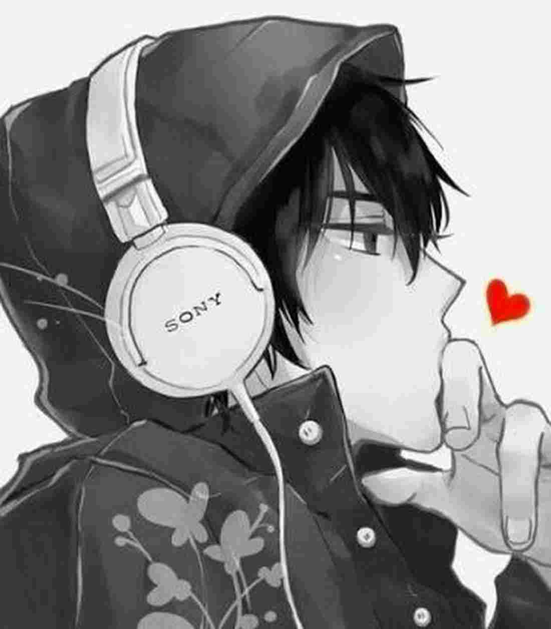 Anime Boy Black And White Wallpapers