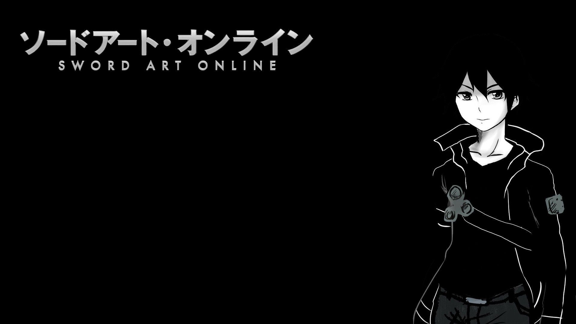 Anime Boy Black And White Wallpapers