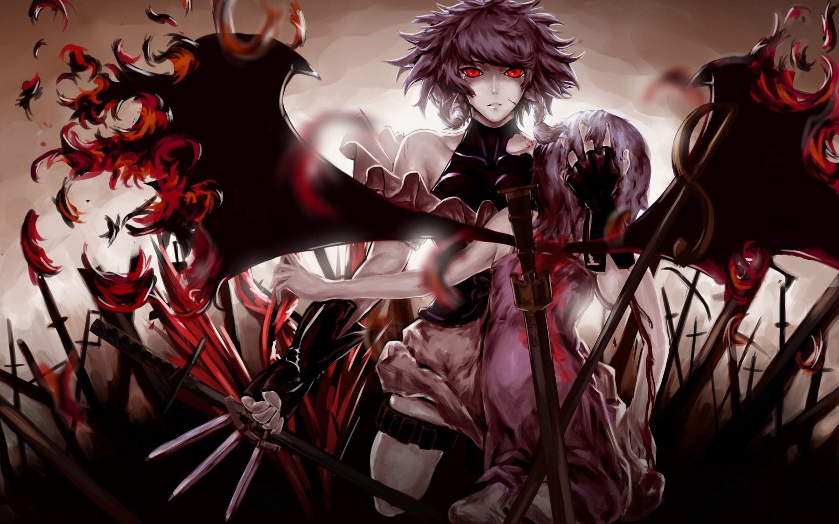 Anime Boy Blood Wallpapers