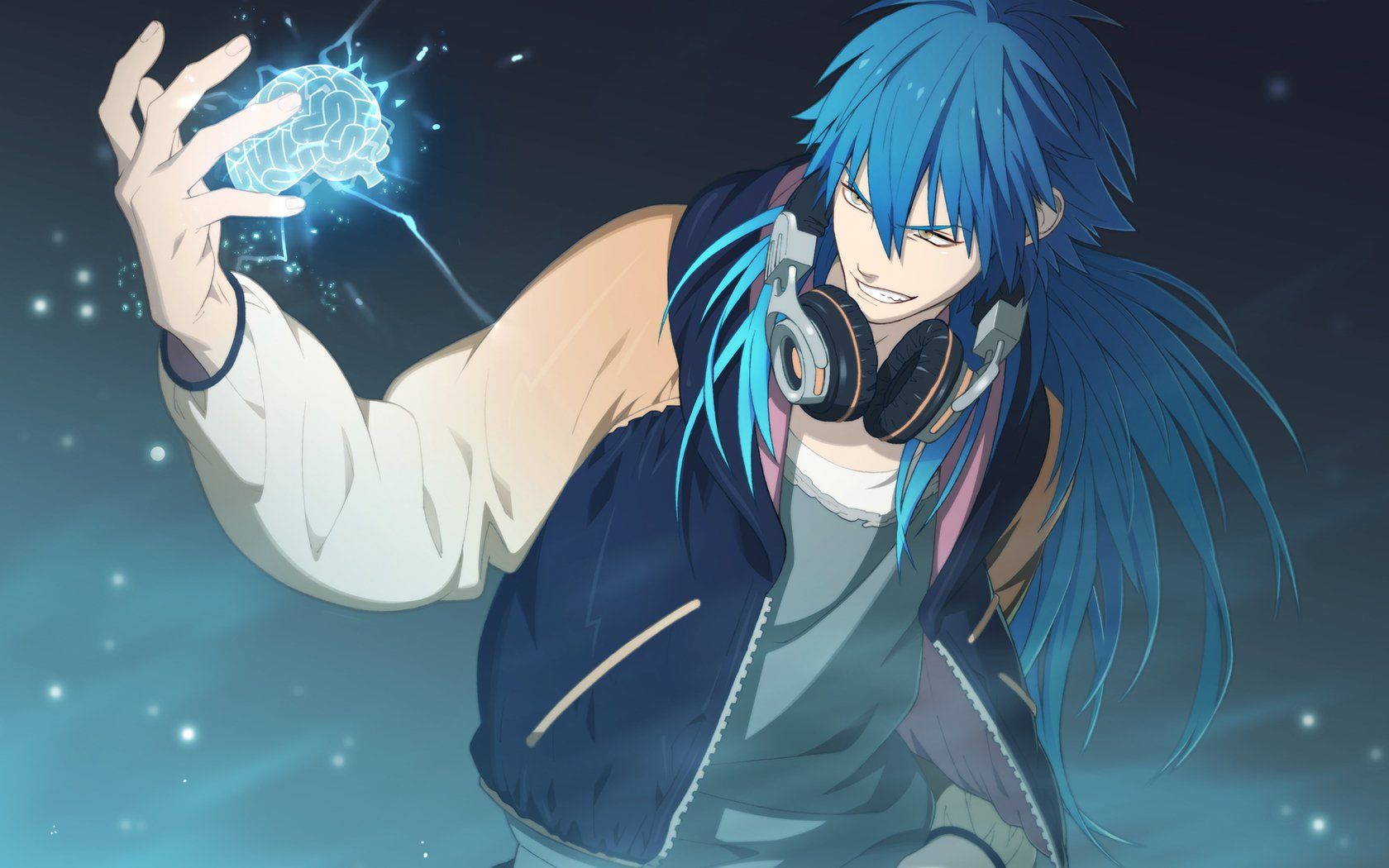 Anime Boy Blue Hair Wallpapers