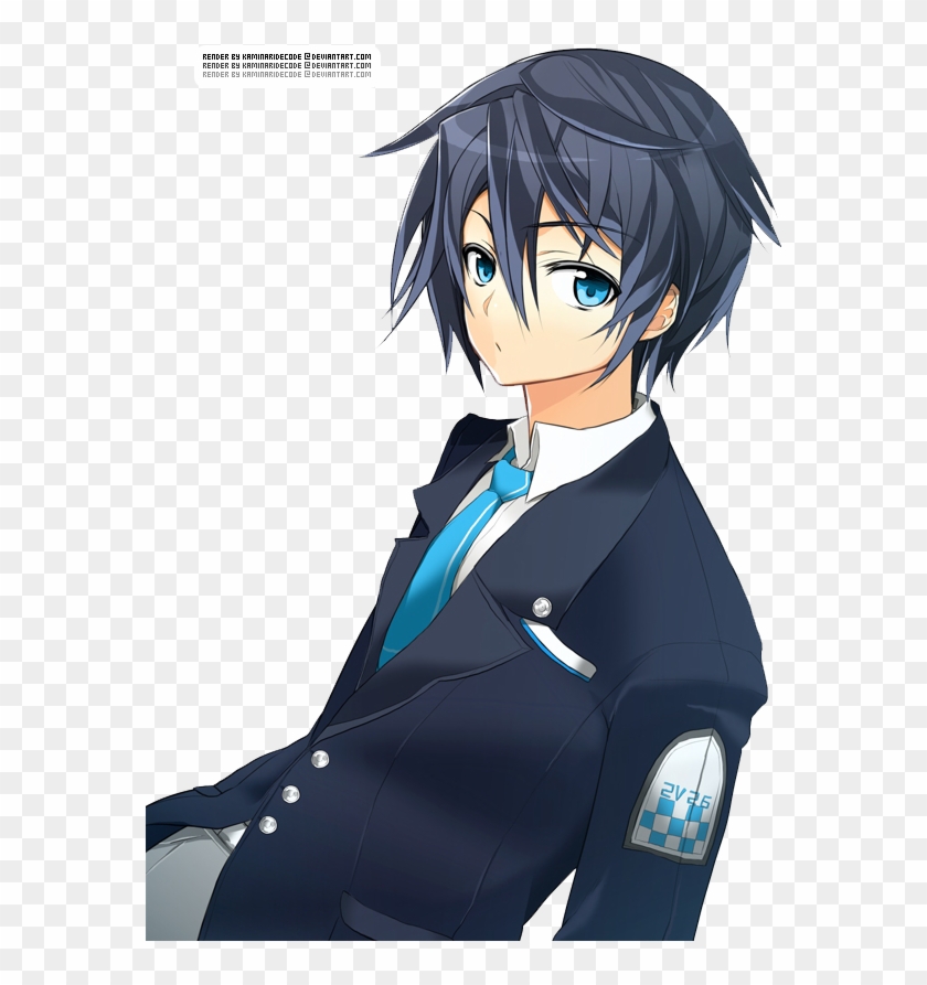 Anime Boy Blue Hair Wallpapers