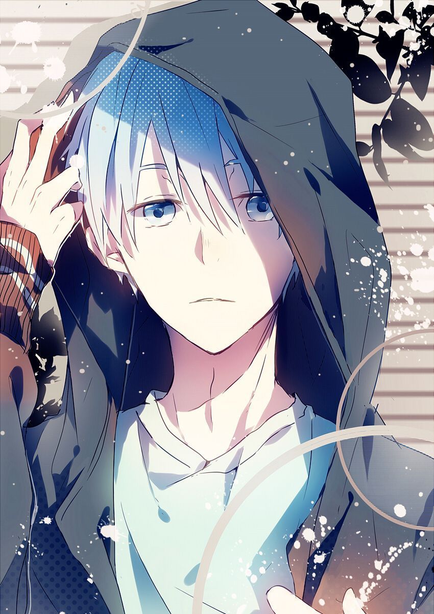 Anime Boy Blue Hair Wallpapers