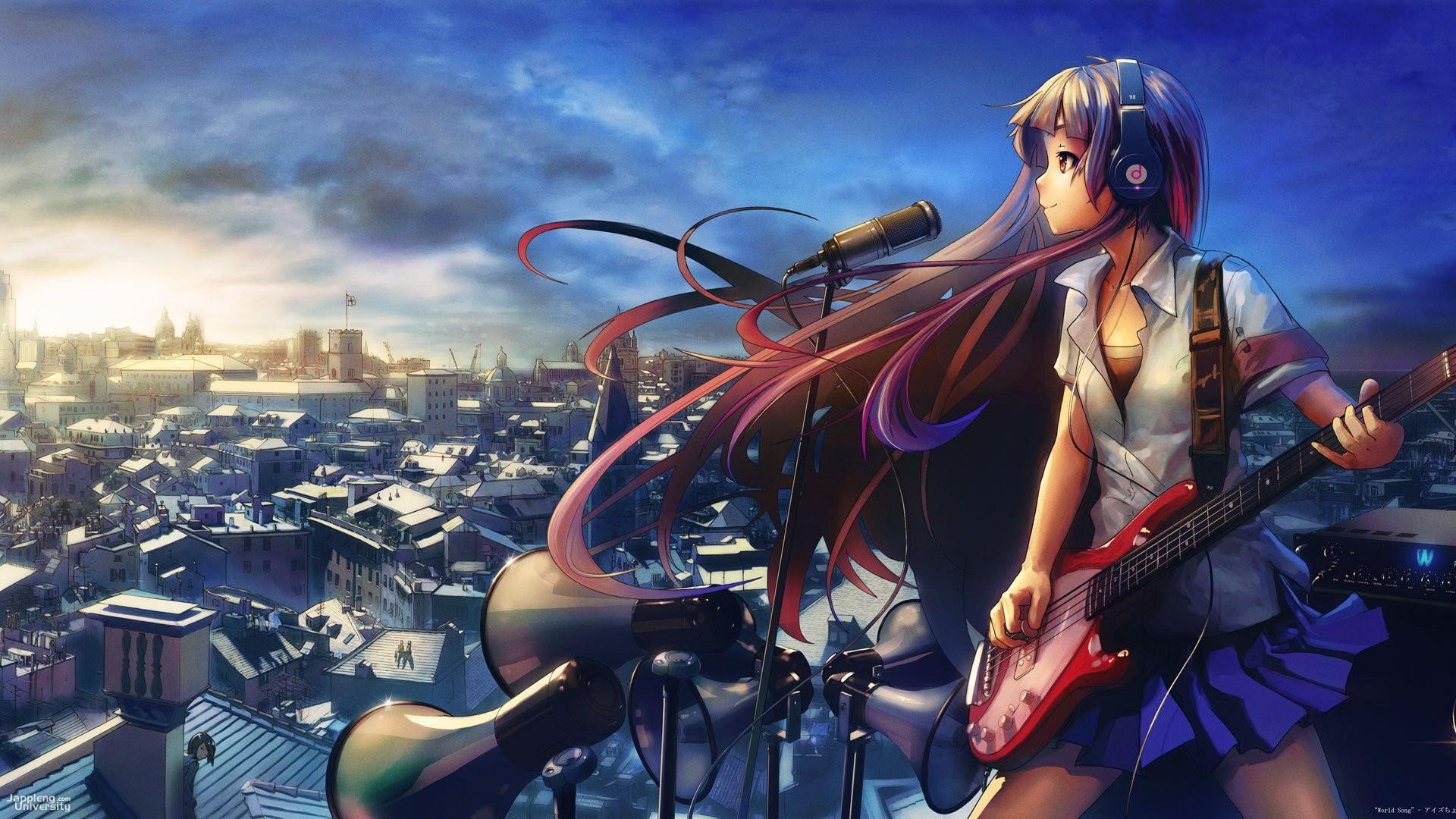 Anime Boy Guitar Wallpapers