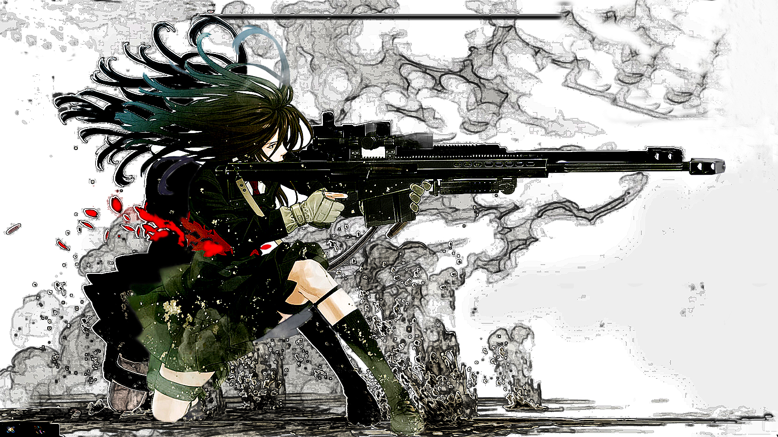 Anime Boy Gun Wallpapers
