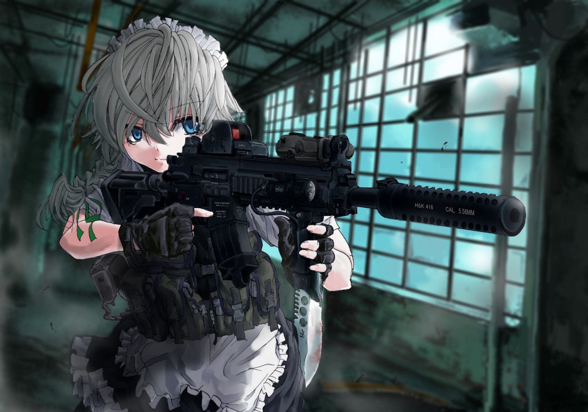 Anime Boy Gun Wallpapers