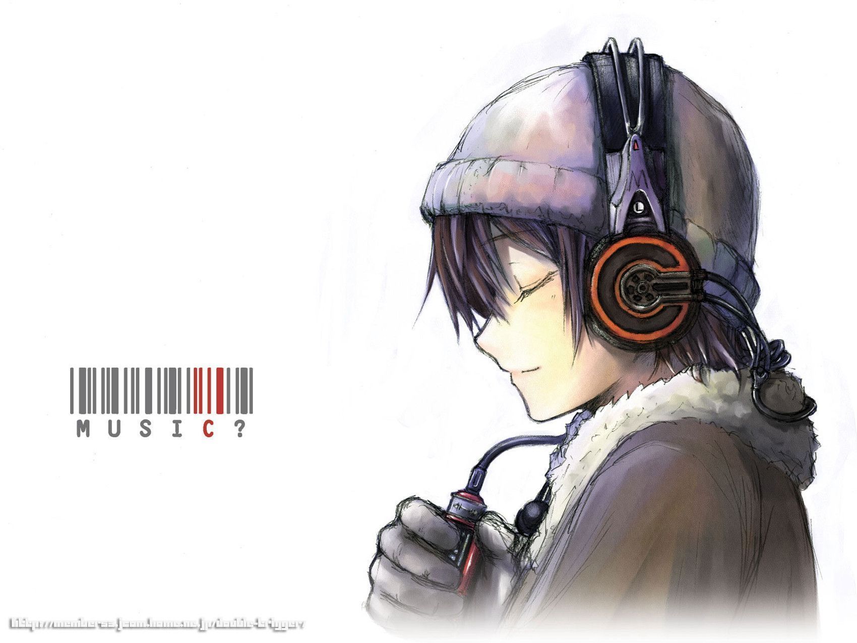 Anime Boy Headphones Wallpapers