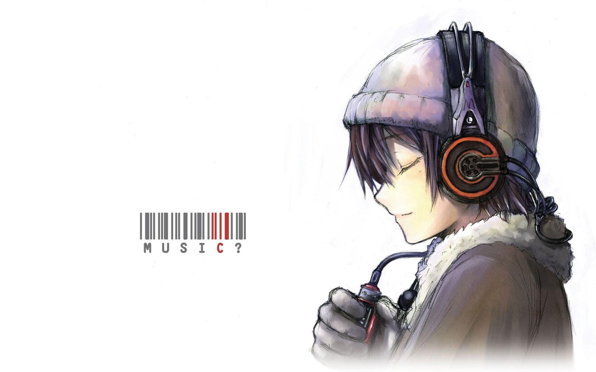 Anime Boy Headphones Wallpapers