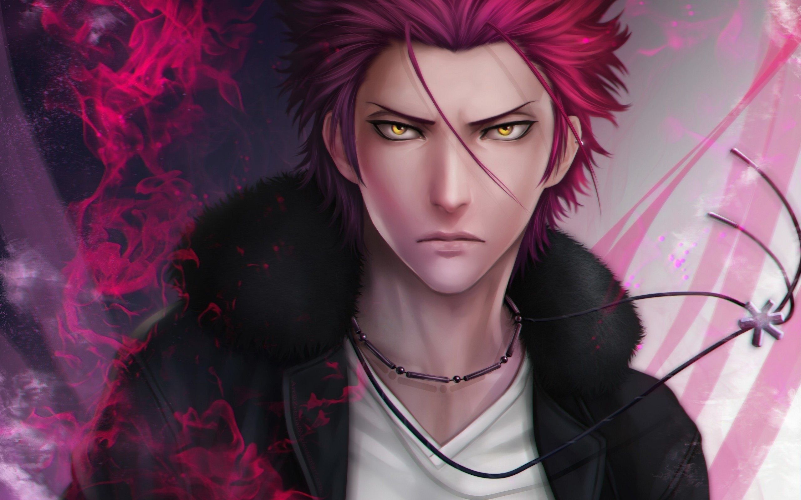 Anime Boy Red Hair Wallpapers