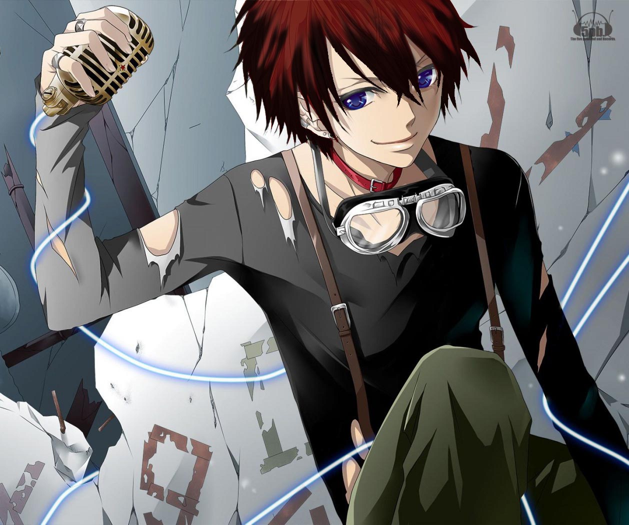 Anime Boy Red Hair Wallpapers