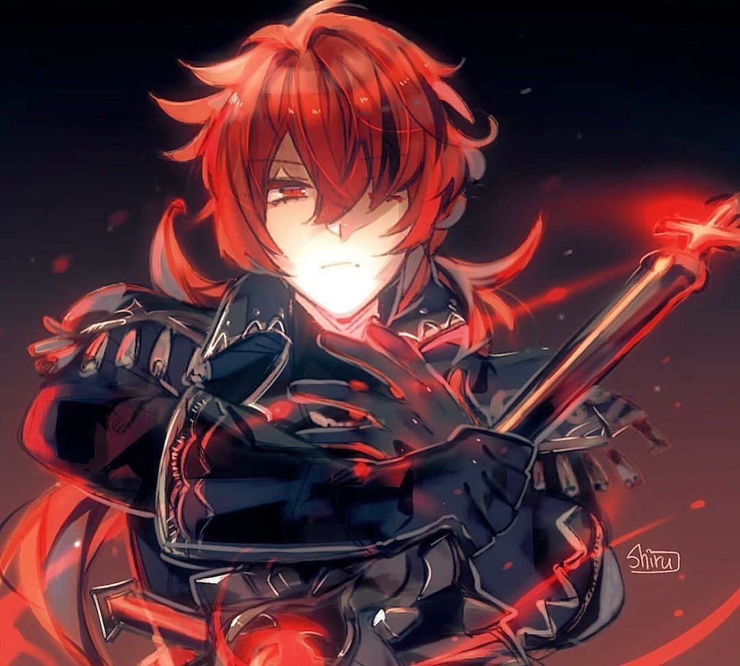 Anime Boy Red Hair Wallpapers