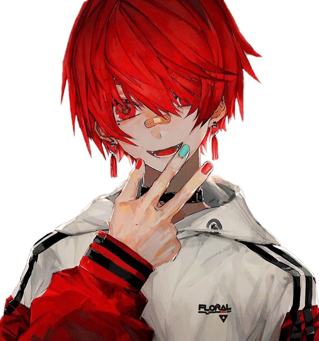 Anime Boy Red Hair Wallpapers