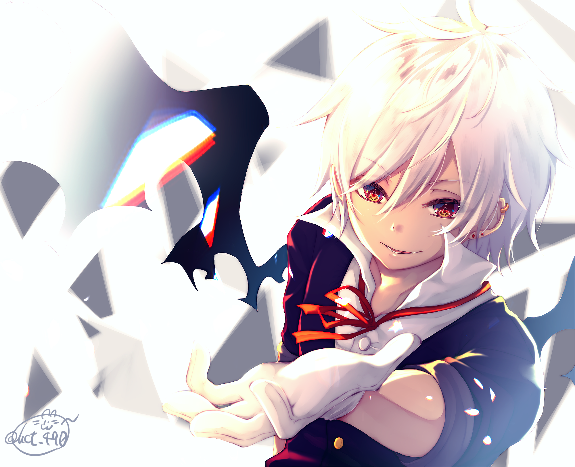 Anime Boy White Wallpapers