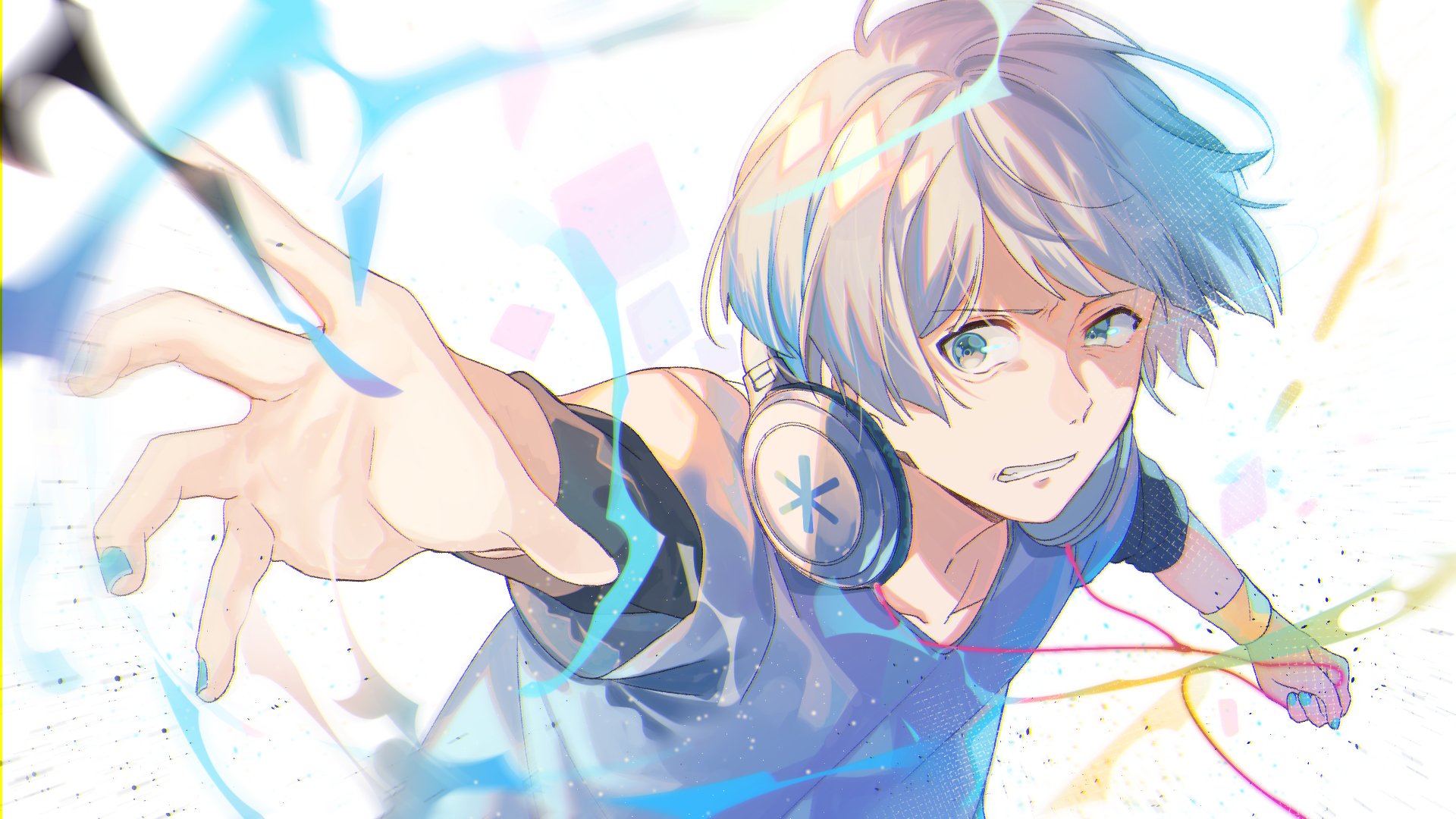 Anime Boy With Headphones Wallpapers