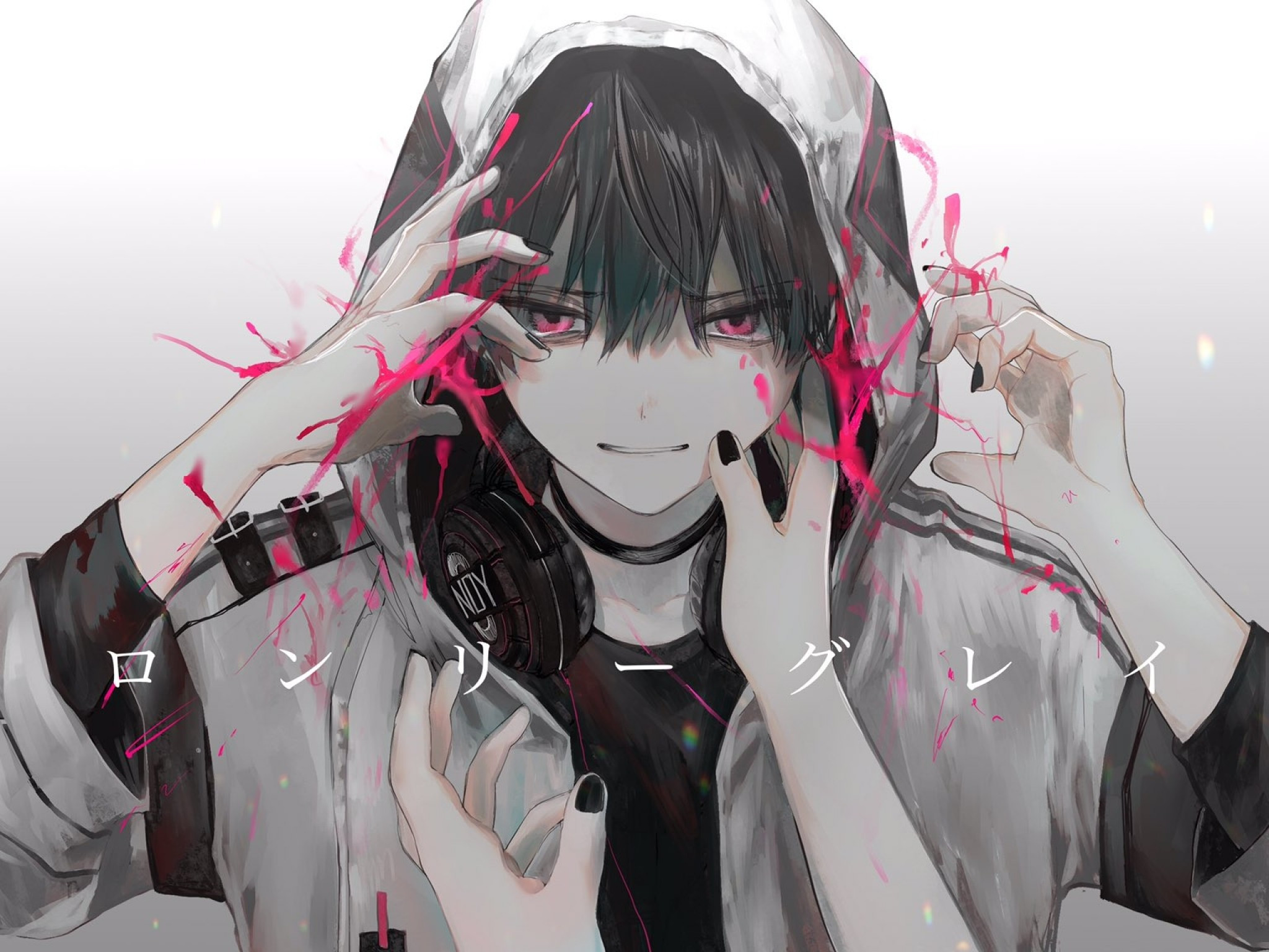 Anime Boy With Hoodie Wallpapers