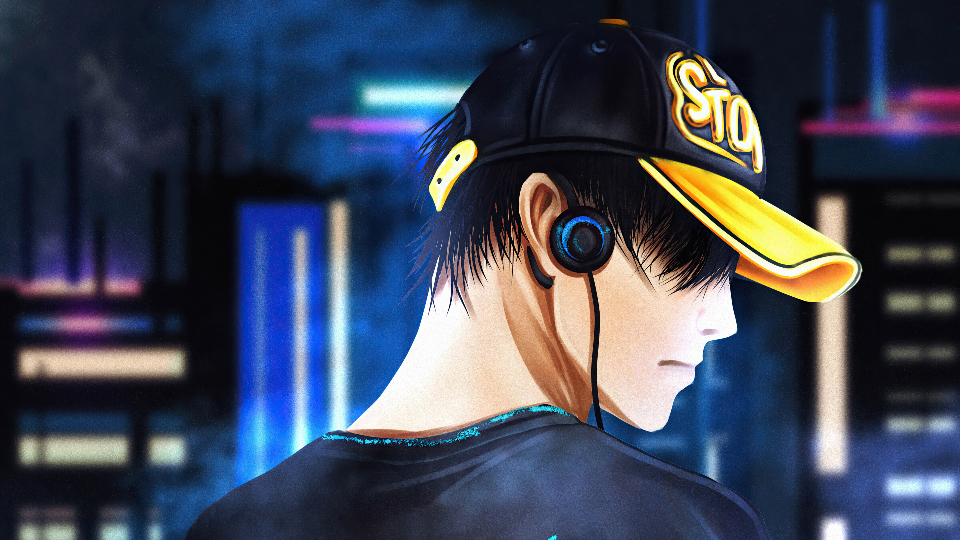 Anime Boys With Cap Wallpapers